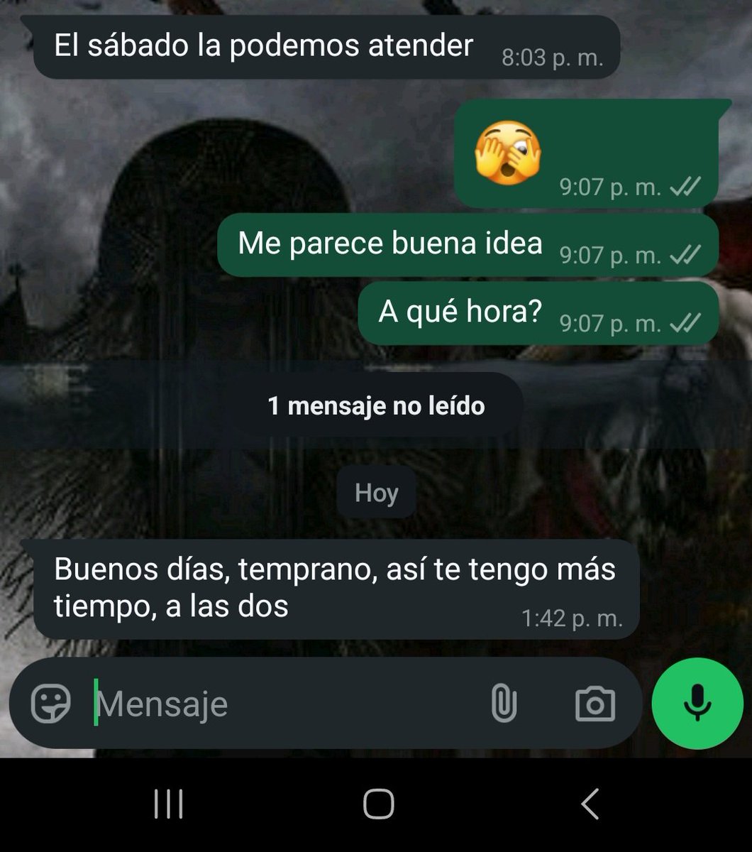 Seré muy migajera porque me encanta como me habla?
Este man es mi pareja perfecta,  si tan sólo tuviéramos ese tipo de conexión 🫣🥹