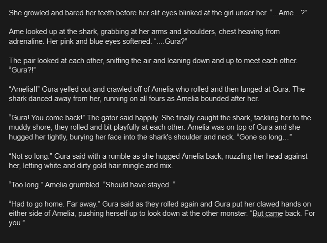 Please give Sho all the love for this wonderful piece! Inspired by a bit of scrapped writing I did! Here's a small fragment of it. Awwaaughgh. Wtf. 

Sho you're amazing. I can't believe you used my scrapped words to make something so beautiful. Absolutely wonderful. Day is made