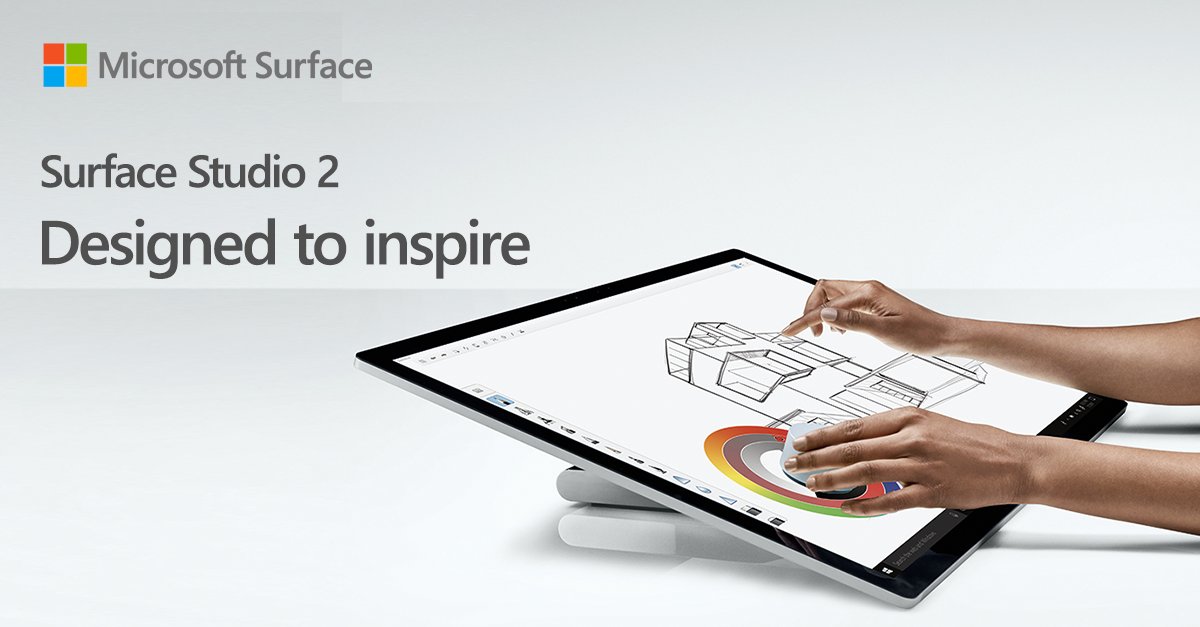 OvtTechWA's tweet photo. Create in new ways. Surface Studio 2 is a powerhouse workstation that optimizes productivity and brings big ideas to life. #SurfaceForBusiness
Learn more https://t.co/xWLedwrQd5