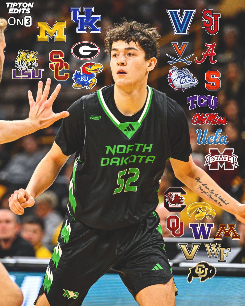 Treysen Eaglestaff (Cheyenne River Sioux), one of the top players in the transfer portal, has received interest from the schools with logos in the graphic.
#NativeAthlete #CRST #TurtleMtnChippewa #D1