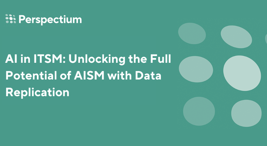 Discover how Perspectium replicates #ServiceNow data to support training AI models and integrate with third-party AI-enabled solutions in this on-demand webinar. 

AI in ITSM: Unlocking the Full Potential of AISM with Data Replication: ow.ly/QMQh50VlHHI