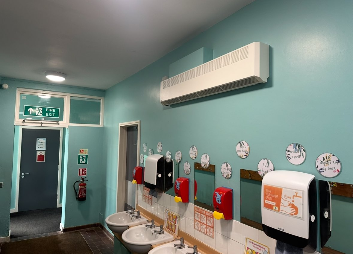 📍 Sinnington Primary School

🔧 New Air Source Heat Pump 
🔧 Full school Heating Repipe 
🔧 New Heat Emitters 
🔧 BMS System 
🔧 New Insulation Through out