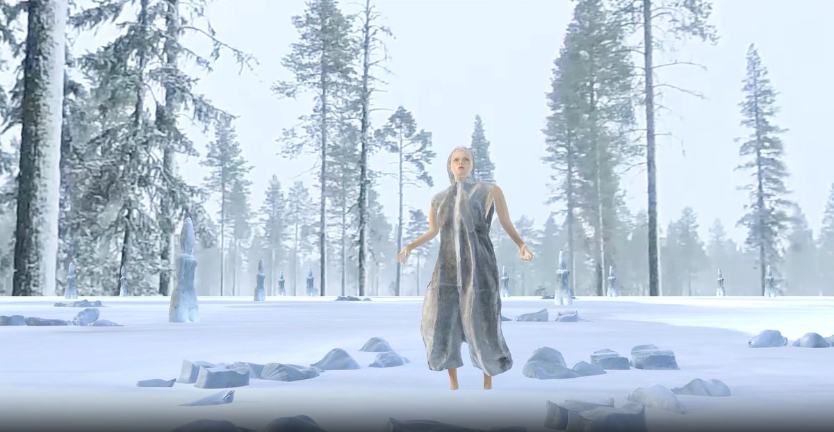 Andrea G. Artz (DE/UK) <a href="/zart_2011/">Andrea G Artz</a> 

Albertina the Snow Woman, 2025
HD Video with sound, 3840 x 2160 px, 1 min 33 sec
(still from the video)

The video Albertina the Snow Woman by Andrea G. Artz explores the transient nature of life and the cyclical processes of creation,