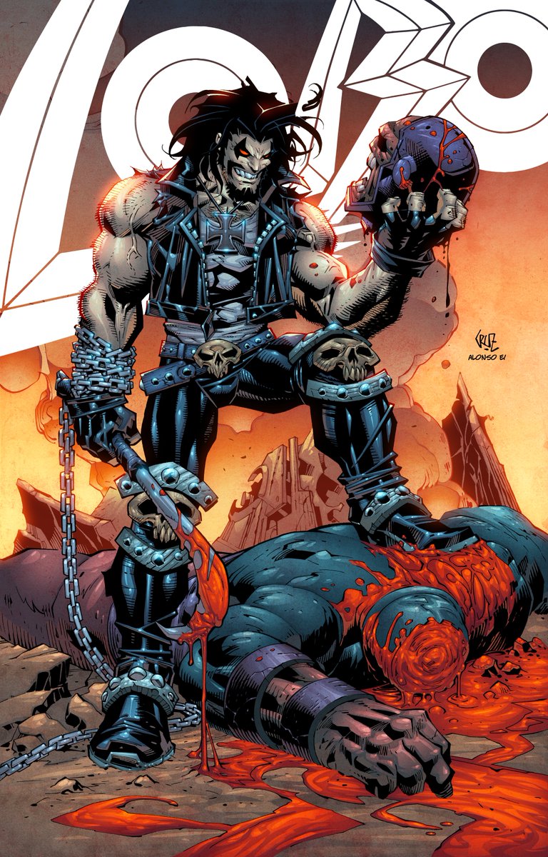 pixeltool's tweet image. More fanart-for-fun coloring over lines by Roger Cruz #fanart #forfun #lobo #dccomics #comicscoloring #comicsartist #pixeltool #alonsoespinoza