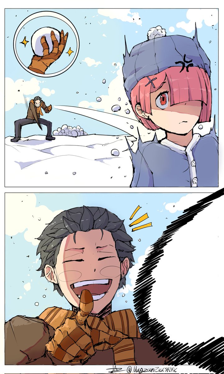 MagzanZasdake's tweet image. #rezero

Be cautious with the snowballs