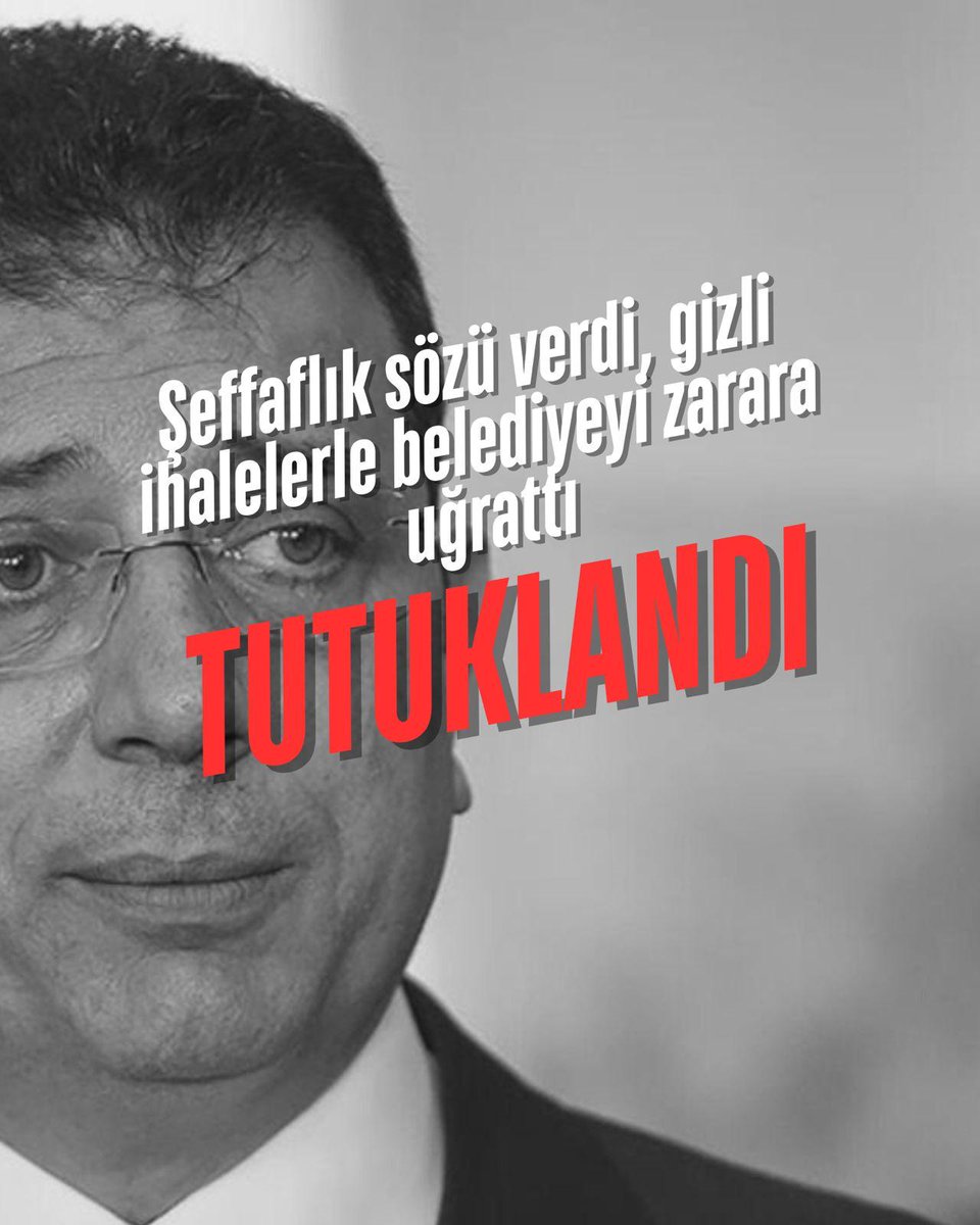 #YolsuzEkoSistemÇöktü
#TUTUKLANDI
#HIRSIZTUTUKLANDI