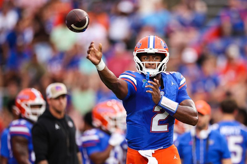 Excited to be <a href="/GatorsFB/">Florida Gators Football</a> tomorrow🐊. <a href="/coach_bnapier/">COACH BILLY NAPIER</a> <a href="/CoachRyanO/">RYAN O'HARA</a> <a href="/AustinMay1/">Austin May</a> <a href="/bird_sherrill/">Bird Sherrill</a> <a href="/CoachPost/">Justin Posthuma</a> <a href="/Yusuf_Shakir/">Coach Shakir</a> <a href="/JohnGarcia_Jr/">John Garcia, Jr.</a> <a href="/InsideTheGators/">Inside the Gators</a>
<a href="/Jason_Higdon/">Jason Higdon</a> <a href="/On3Keith/">Keith Niebuhr</a> <a href="/Blake_Alderman/">Blake Alderman</a> <a href="/camparker25/">Cam Parker</a> <a href="/Florida_Zone/">Florida Zone</a> <a href="/katieturner0087/">Katie Turner</a> <a href="/GatorsUpdate/">Gators Update</a>