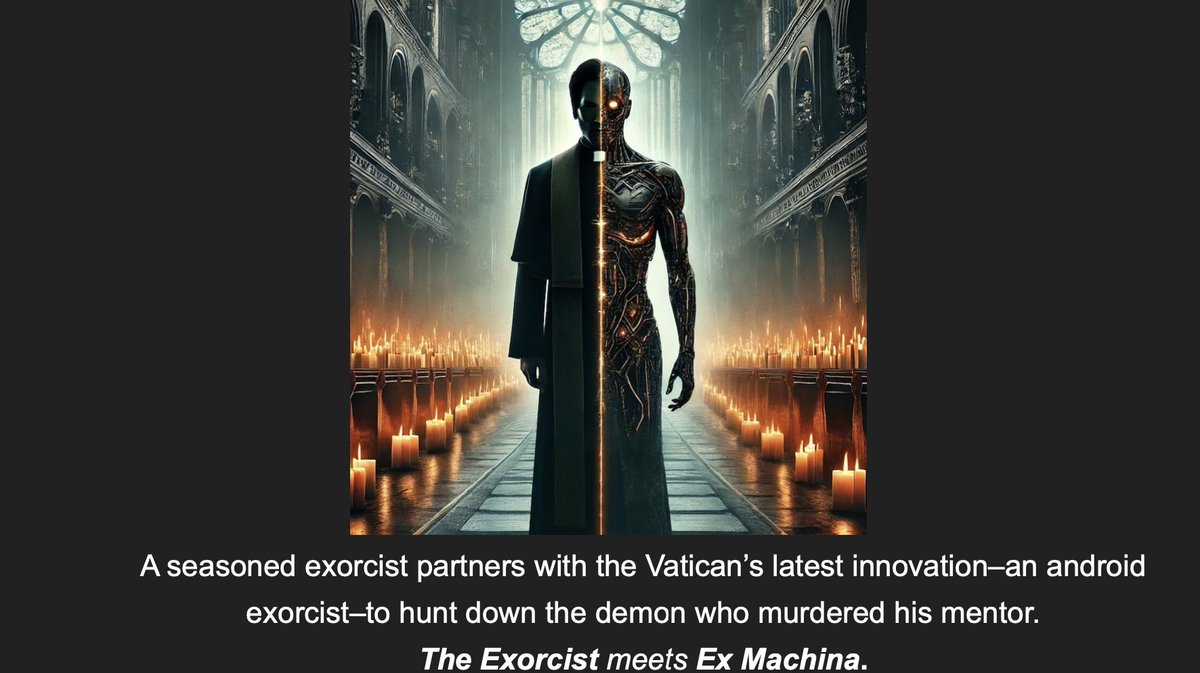 $0.99 launch price. A diabolical killer is hunting exorcists. Only the Vatican’s secret weapon—the first android exorcist—can stop him—if it doesn’t destroy them first.

US: amazon.com/dp/B0F1YTZWPJ