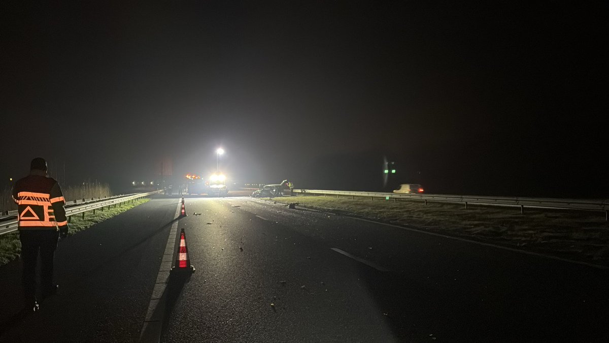 Ongevalsonderzoek op de A6 richting Joure