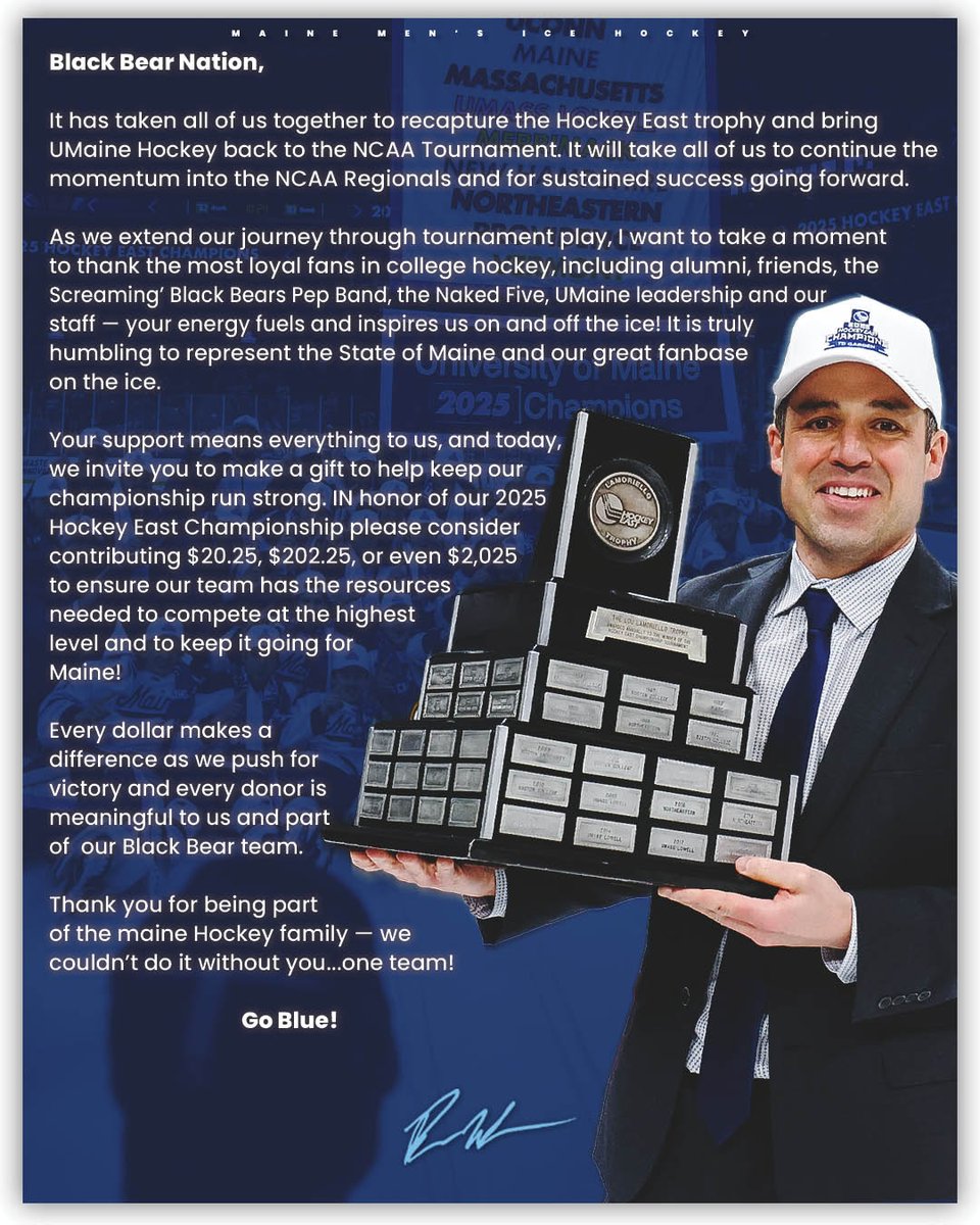 Maine Men’s Ice Hockey tweet media