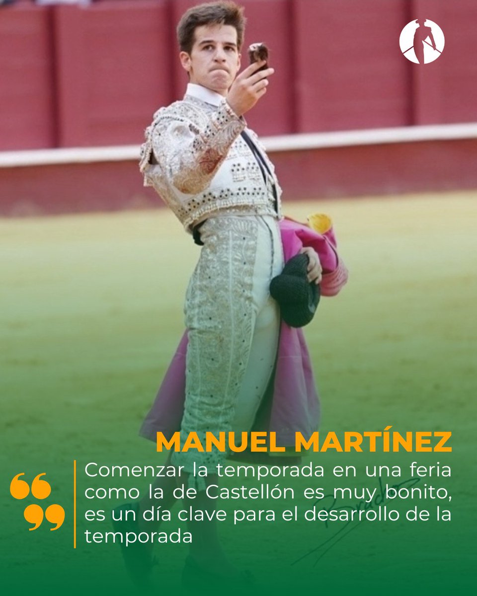 🎙️| Manuel Martínez ante su cita de mañana en Castellón.

😉 El novillero de la <a href="/EsTauMa/">Escuela Taurina MLG</a> es consciente de la importancia de la feria y de la novillada de mañana, que puede marcar un antes y un después en su temporada.

📸 <a href="/davidbrachofoto/">David Bracho</a>