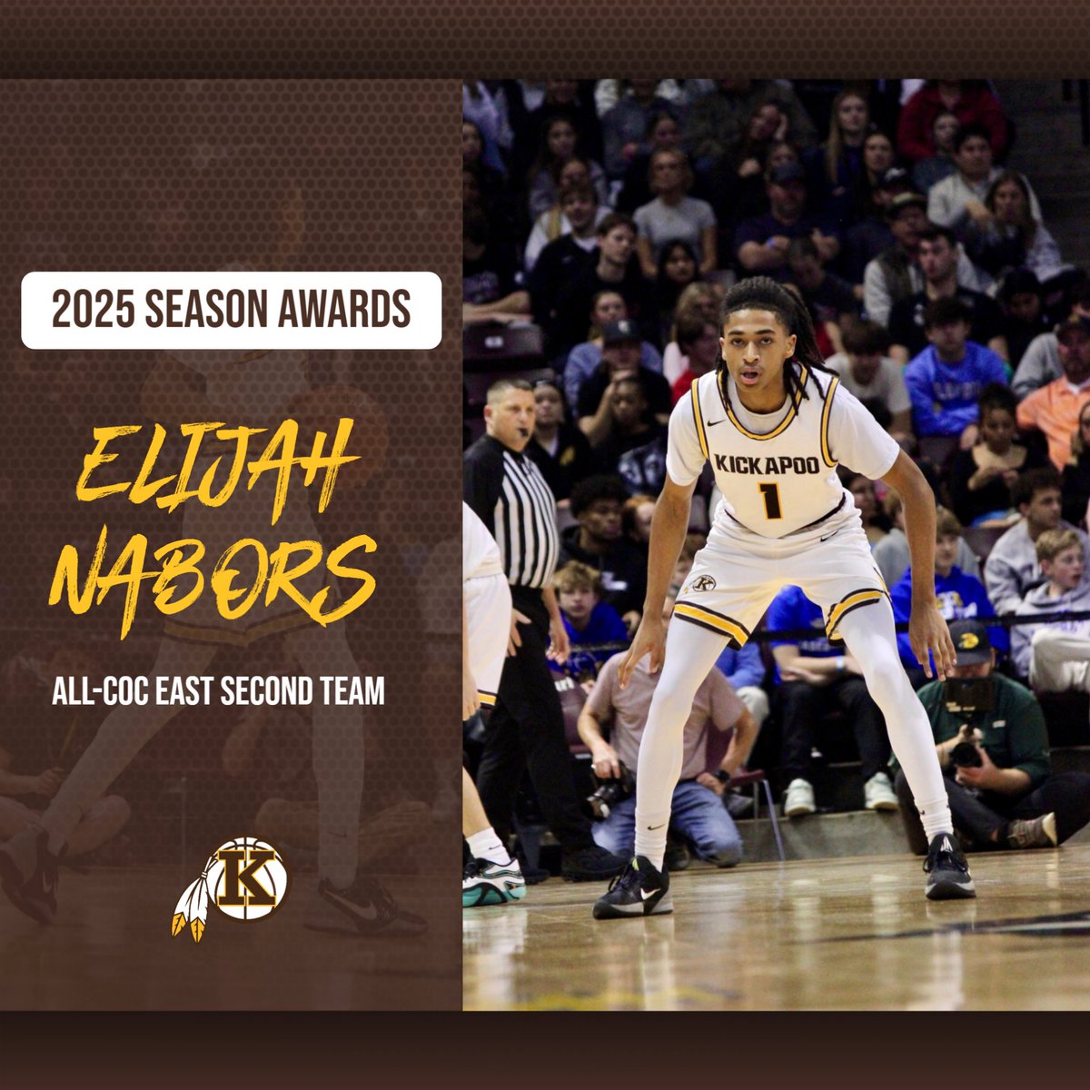 Congratulations <a href="/ElijahNabors6/">Elijah Nabors</a> on All-Conference Honors!! #GoChiefs