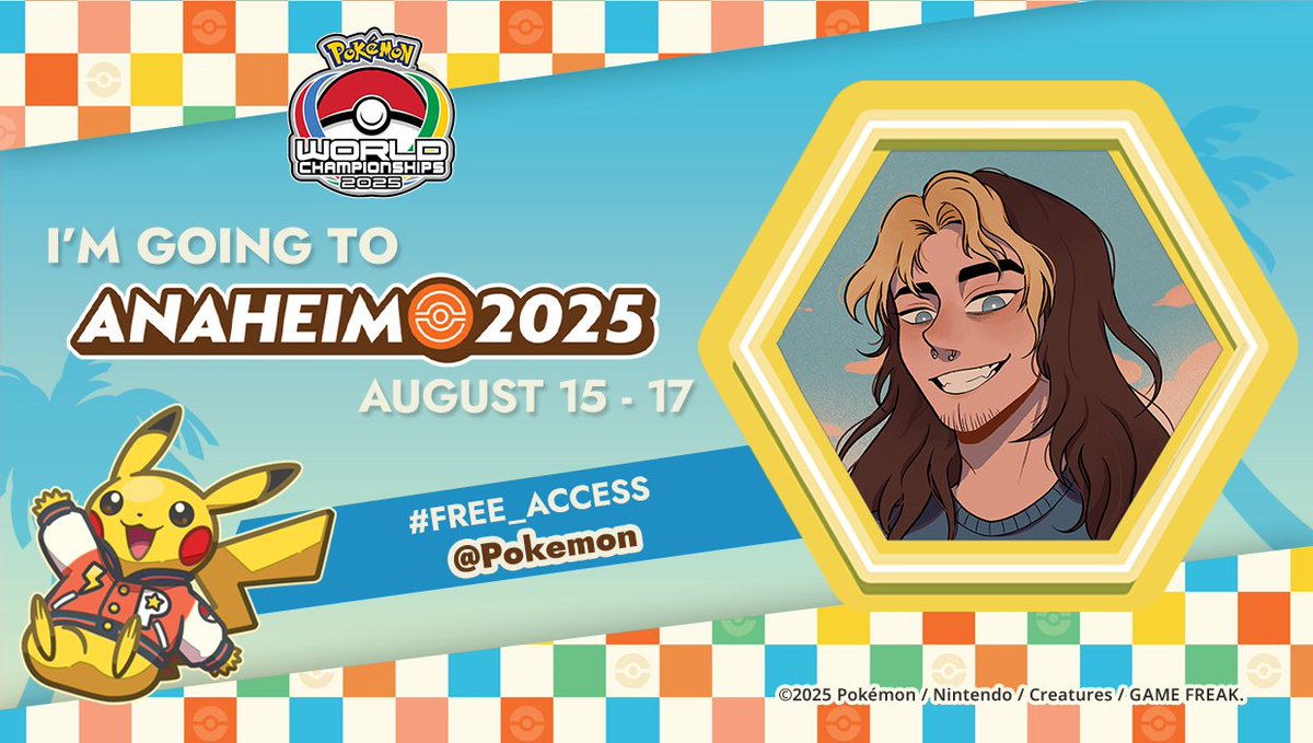 ScarecrowSketch's tweet image. An actual dream come true! 
I am so excited to announce that I&apos;ll be attending the Pokémon World Championships in Anaheim as a content creator!

This will be my first Worlds and I am so excited to see everyone there!

Thank you @Pokemon for the #free_access ❤️