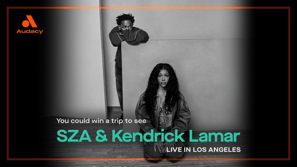SZA and Kendrick Lamar are heading out on their "Grand National Tour” and we’re sending one lucky winner and a friend to the show at SoFi Stadium in Los Angeles on May 24th ✈️  More info on b96.com 👈