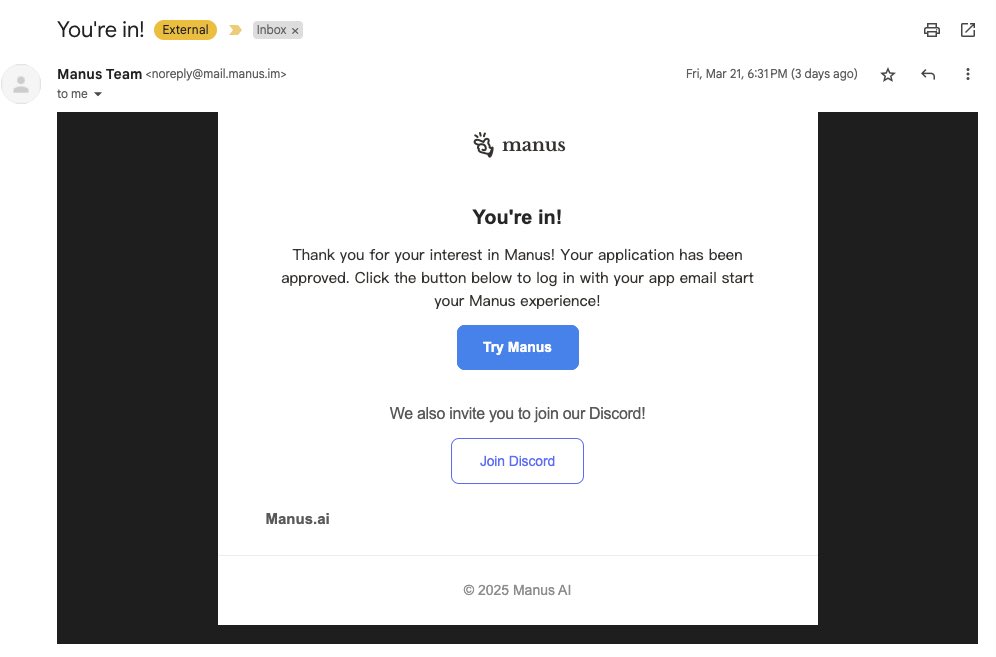 We got in the ManusAI beta, what should we try first?

#manusai @ManusAI_HQ