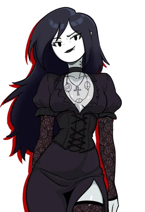Goth styles: Trad Goth Marceline