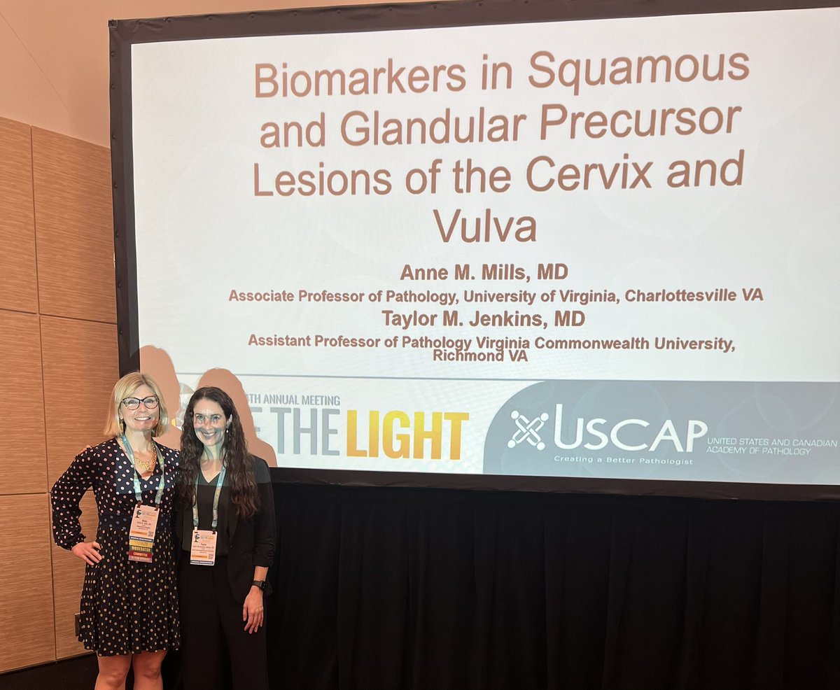 Anne Mills (@annemillsmd) on Twitter photo Had the best time presenting this #USCAP2025 course with my former fellow and dear friend <a href="/TaylorJenkins89/">Taylor M. Jenkins</a>! She is a stellar educator and a joy to listen to, her case-based vulva lecture is simply superb. There is no reward like seeing your trainees soar! #gynpath Had the best time presenting this #USCAP2025 course with my former fellow and dear friend <a href="/TaylorJenkins89/">Taylor M. Jenkins</a>! She is a stellar educator and a joy to listen to, her case-based vulva lecture is simply superb. There is no reward like seeing your trainees soar! #gynpath