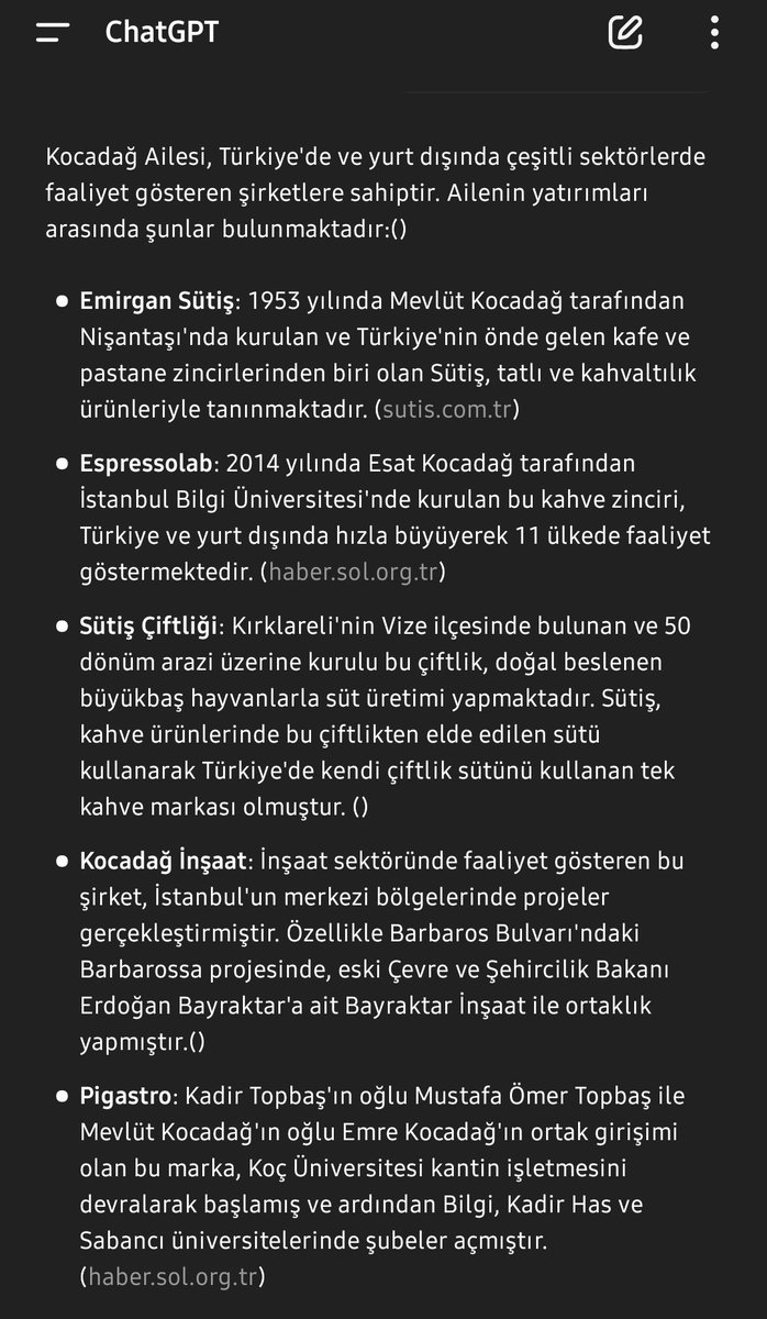 Arkadaşlar Espressolab'in sahiplerinin diğer şirketleri... #BOYKOT #BoykotListesi