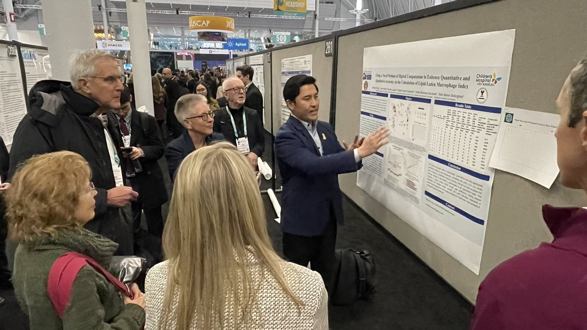 MArnold_PedPath's tweet photo. Huge thank you to all the presenters who shared their poster with the @SocPediPath poster walks! A highlight of #USCAP2025 for me!
#PediPath https://t.co/cfbHIHoUfz