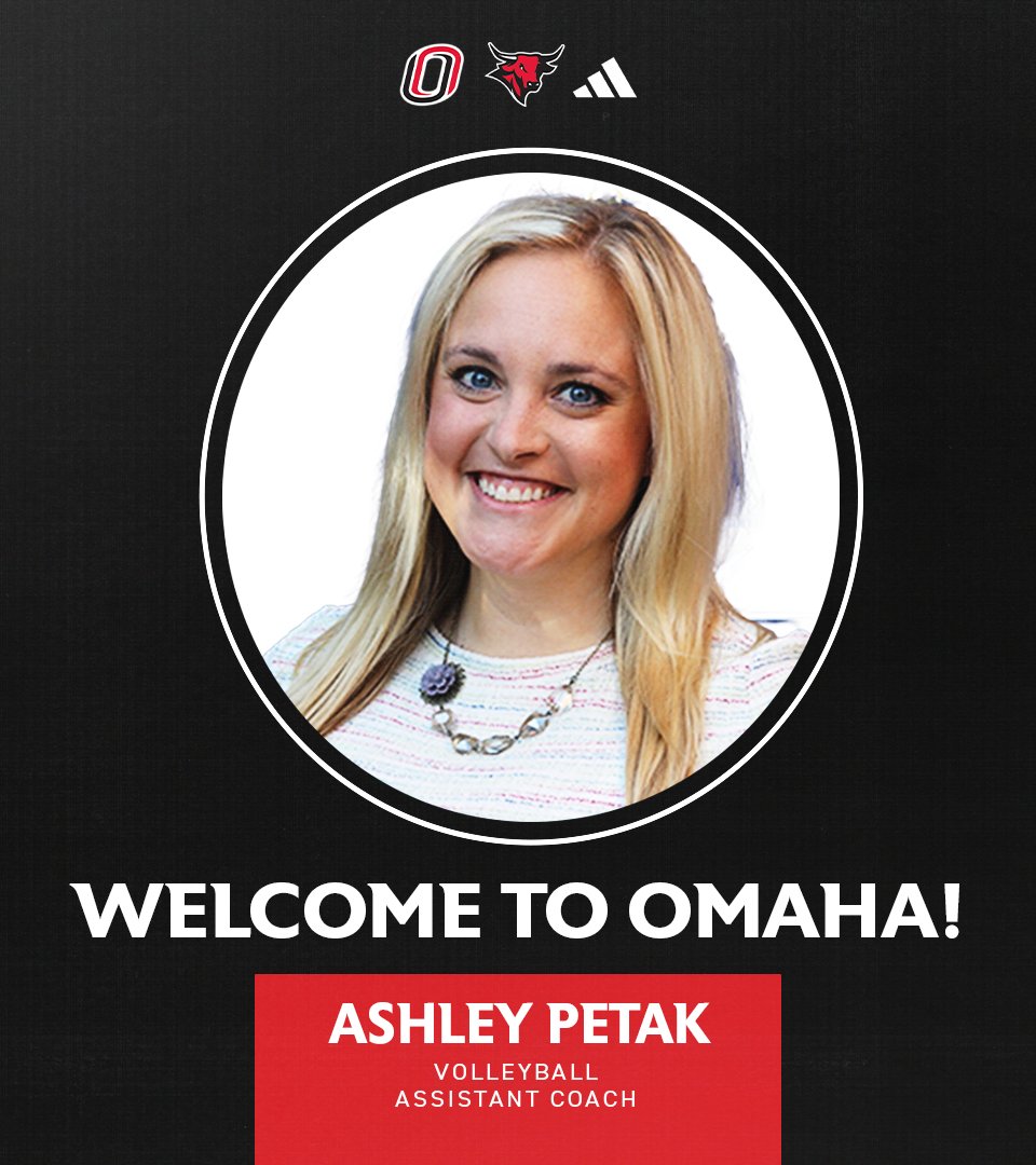 OmahaVB's tweet photo. Welcome home, Coach!

Omaha native Ashley Petak joins the Mavericks' volleyball staff, it was announced today.

📰🔗https://t.co/mRn9mUAArJ

#GoMavs https://t.co/HeFNlMWyrm