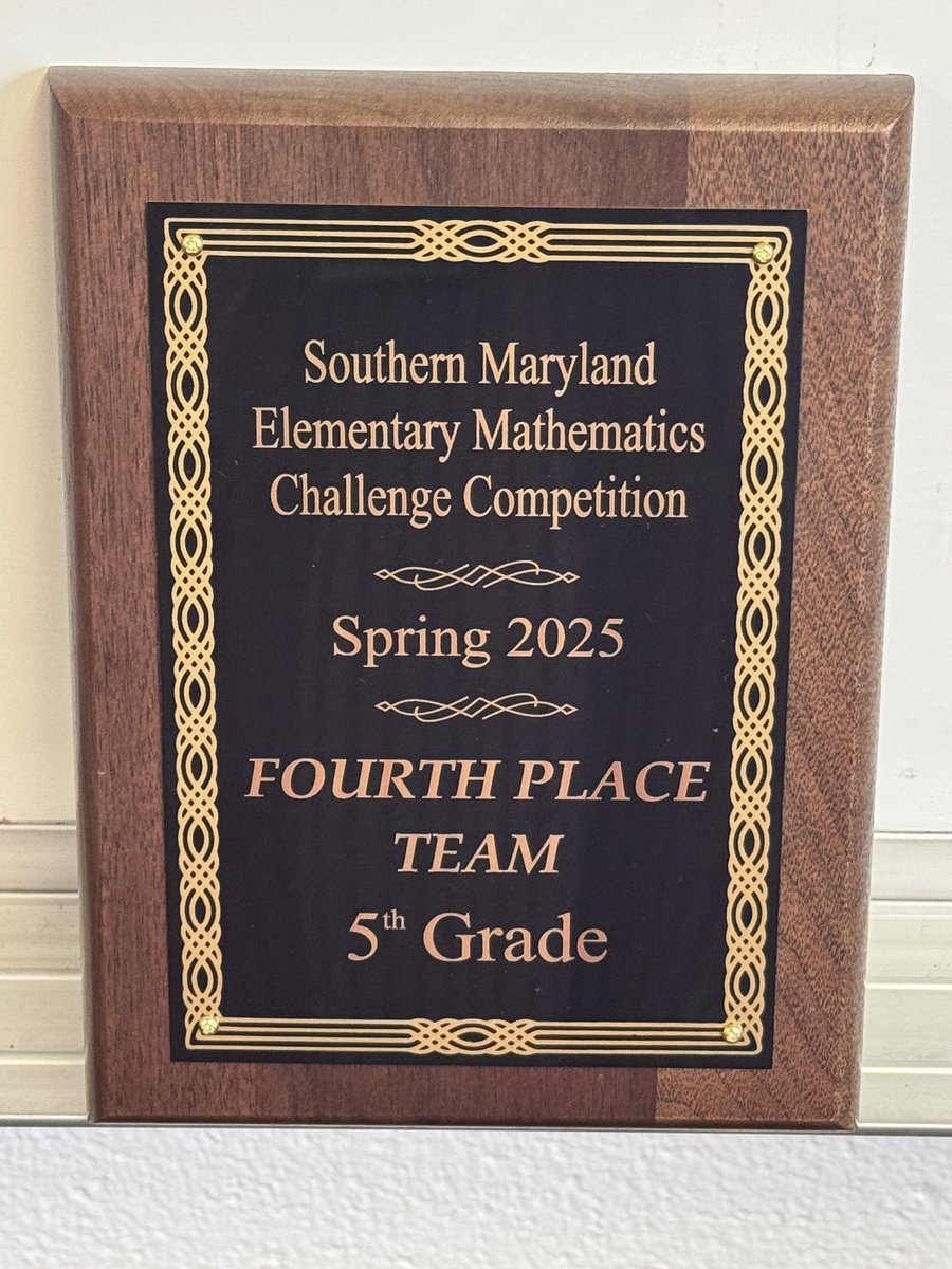Barnhart Elementary (@cpbarnhartes) on Twitter photo Congratulations to our fourth and fifth grade Blue Jay Math Team for their hard work at this year’s math competition! They represented our school so well. Our fifth grade team placed 4th out of 22 schools. <a href="/CCPS/">Charles County Public Schools</a>! Thank you, Mr. G for all your work coaching both teams! Congratulations to our fourth and fifth grade Blue Jay Math Team for their hard work at this year’s math competition! They represented our school so well. Our fifth grade team placed 4th out of 22 schools. <a href="/CCPS/">Charles County Public Schools</a>! Thank you, Mr. G for all your work coaching both teams!
