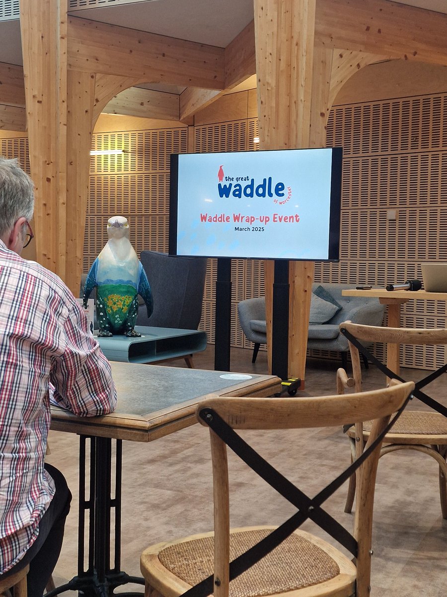 Lorna Robinson (@lornahrobinson) on Twitter photo Great to join @StRichardsHos for the Waddle Wrap Up
Incredible stats, 16% increase in footfall, over 100 million steps, 87% of businesses felt they benefitted, 1 in 12 people stayed over and...š„ a whopping Ā£555,499 raised!
<a href="/VisitWorcs/">Visit Worcestershire</a>
<a href="/WorcesterBID/">Worcester BID</a> <a href="/AnjaPotze1/">Anja Potze Fine Jewellery</a>
<a href="/WorcesterHour/">#WorcestershireHourā¢ļø š¢</a> Great to join @StRichardsHos for the Waddle Wrap Up
Incredible stats, 16% increase in footfall, over 100 million steps, 87% of businesses felt they benefitted, 1 in 12 people stayed over and...š„ a whopping Ā£555,499 raised!
<a href="/VisitWorcs/">Visit Worcestershire</a>
<a href="/WorcesterBID/">Worcester BID</a> <a href="/AnjaPotze1/">Anja Potze Fine Jewellery</a>
<a href="/WorcesterHour/">#WorcestershireHourā¢ļø š¢</a>