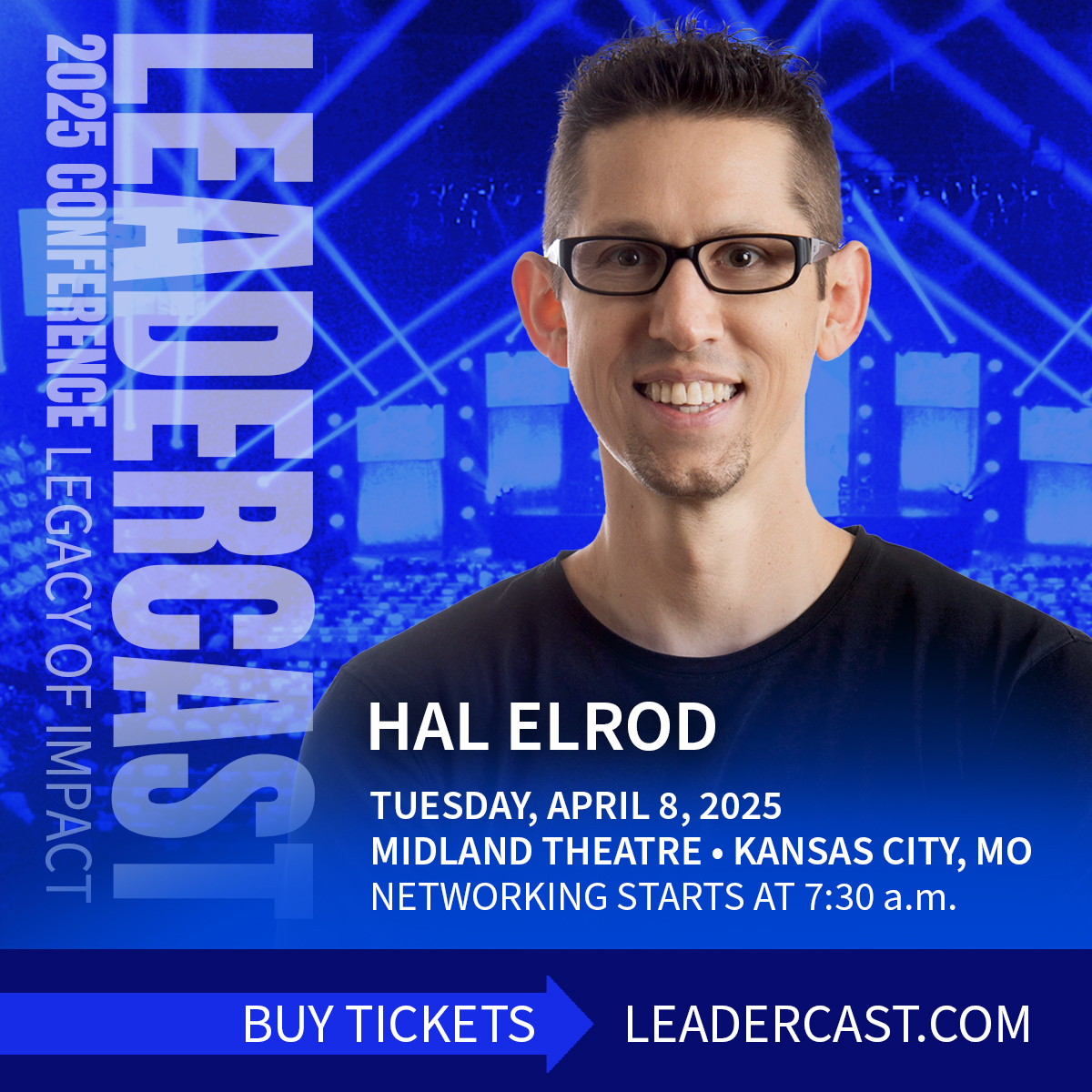 Start your day, and transform your life! 🌅 Hal Elrod, author of The Miracle Morning, is bringing his game-changing mindset to Leadercast 2025 in Kansas City on April 8. Don’t miss this chance to unlock your full potential!