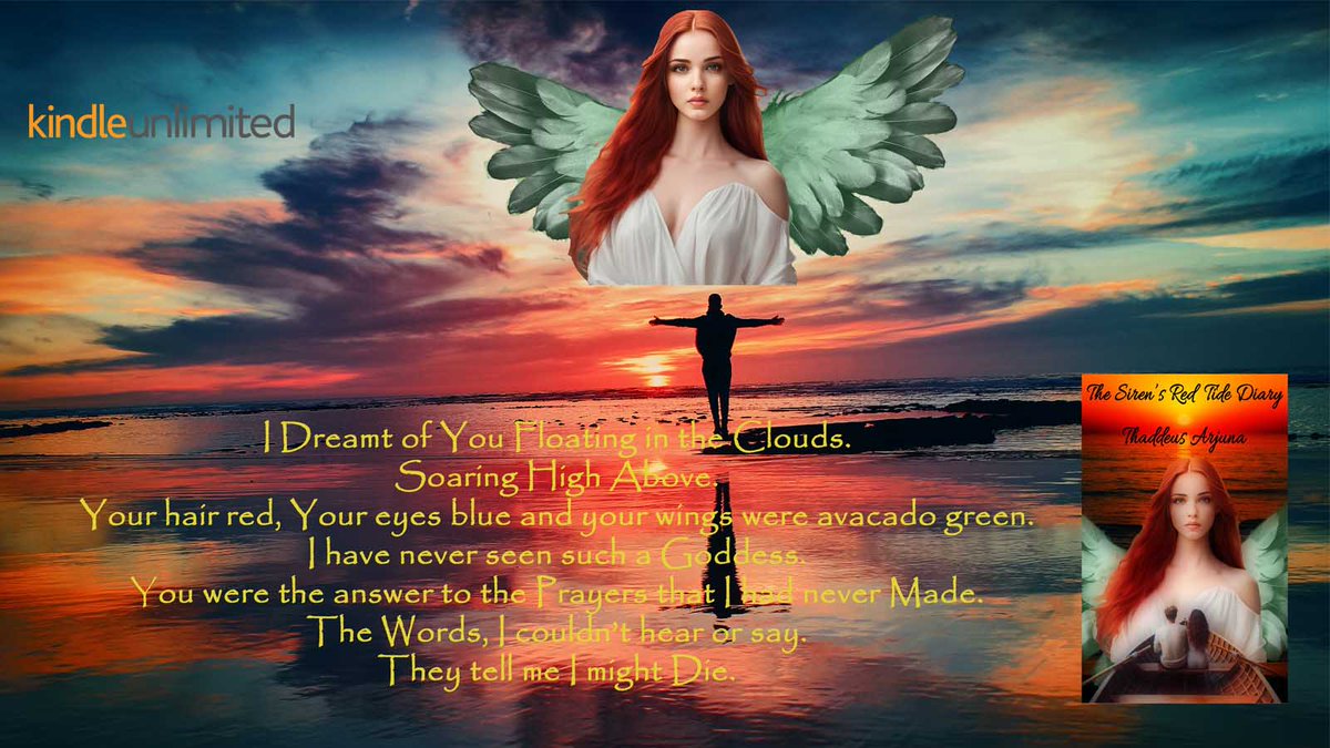 THE SIREN’S RED TIDE DIARY

 Romantic Fantasy full of Poetry and Mystical Dreams

 #KindleUnlimited
 
amazon.com/Sirens-Red-Tid… 
 
#NewRelease
#Fantasy
#Folklore