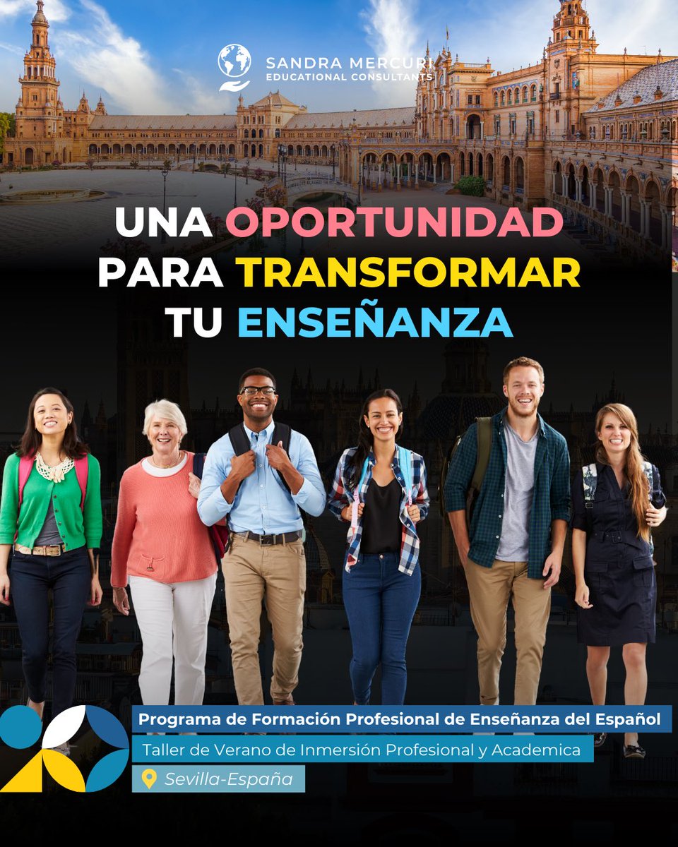 Learn how this program can transform your bilingual classroom. Register for an info session and choose the date that works best for you 📩 forms.gle/HzoaJVp1KHghHr…
Find all Zoom links at 🌐 sandramercuri.com/events
