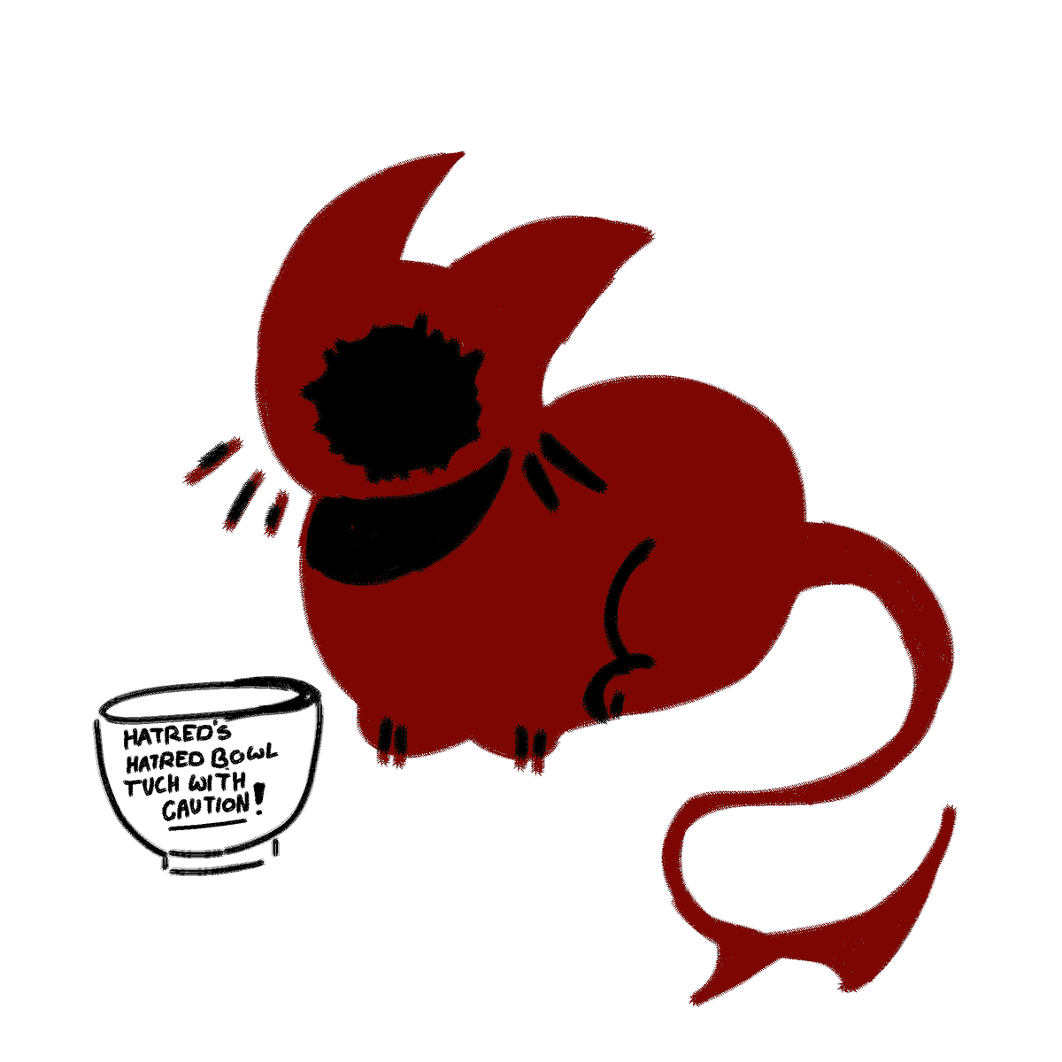 StarShow345's tweet photo. Hatred with its hatred bowl

#BlockTales #hatred #blocktaleshatred https://t.co/CKqSQXUY61