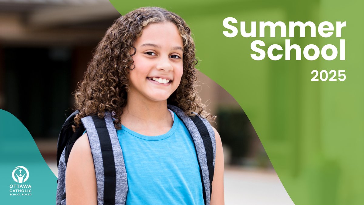 🎒☀️ Learn, grow and stay engaged this summer with OCSB Summer School! Register by June 20, 2025, and dive into summer learning.

🔗 ocsb.ca/2025/03/24/reg…

@ocsbContEd #ocsbBeCommunity #SummerSchool