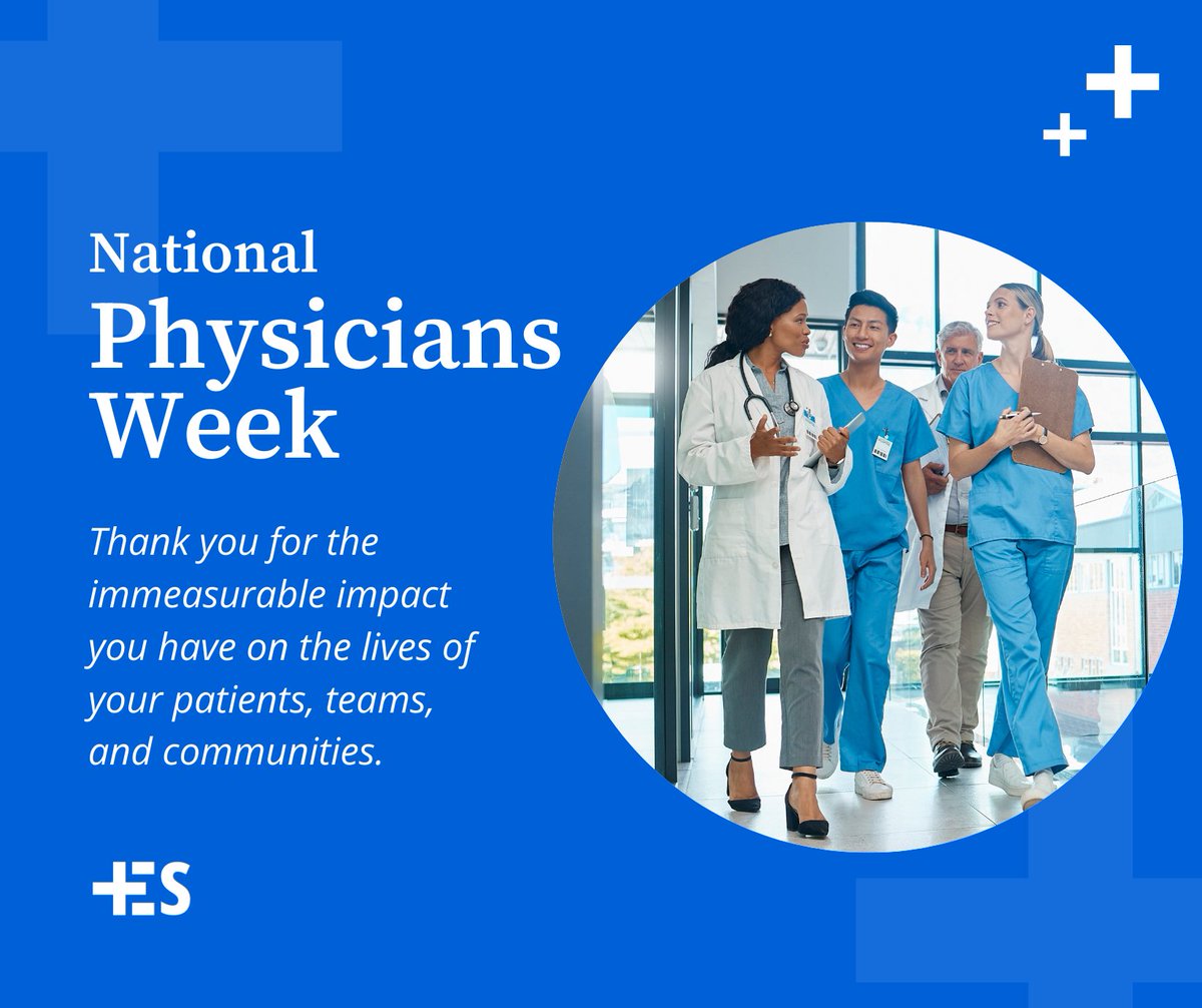 National Physicians’ Week begins today! 🥼

As we kick off this week of recognition, we want to take a moment to express our deepest gratitude to all our incredible physicians. We are privileged to work alongside such talented medical professionals who consistently go above and