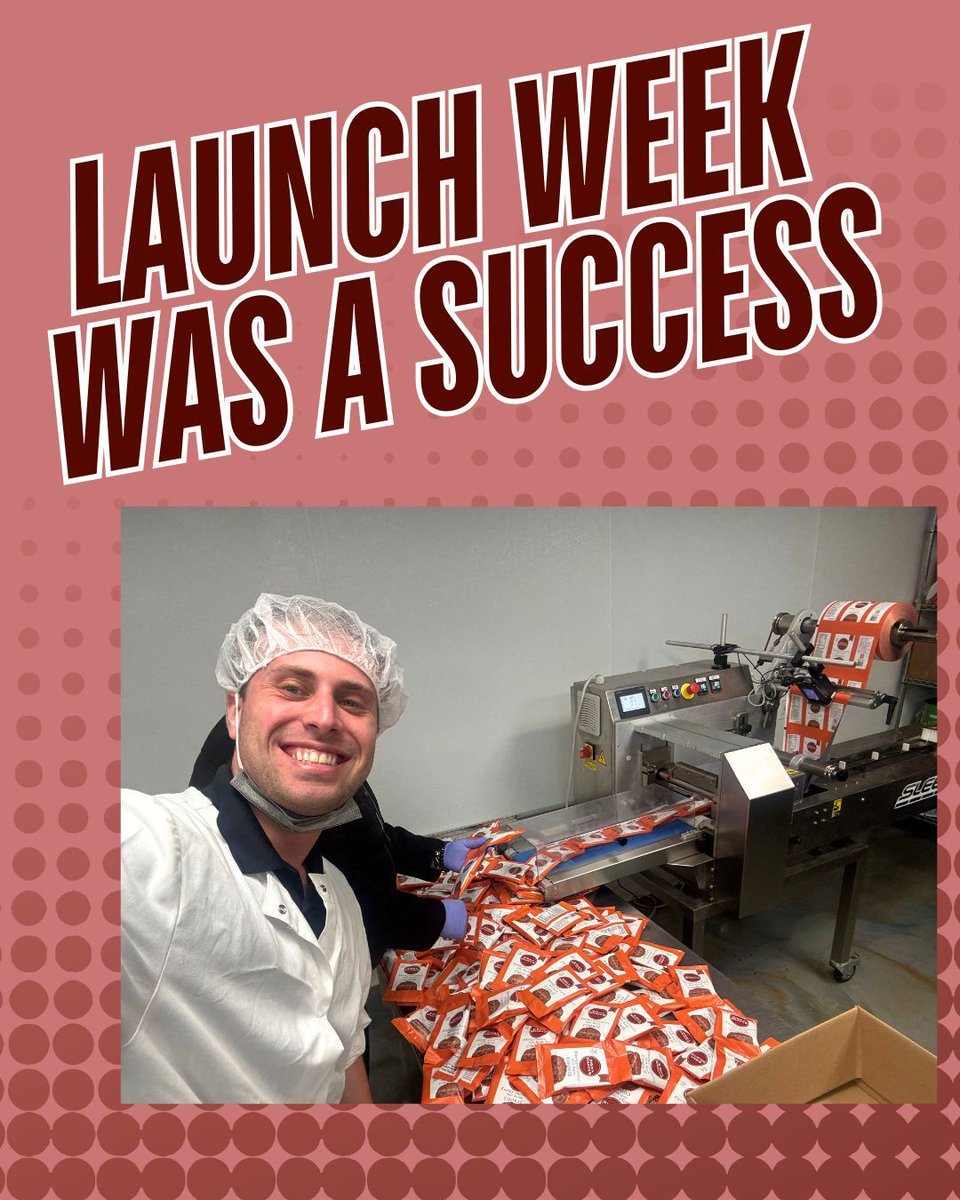 EatSigmaSnacks's tweet photo. Wow what an incredible launch week! 🚀🍪 We’re beyond grateful for all the love and support.

Every order means more energy for go-getters like YOU!⚡

#SigmaSnacks #energy #cookies #smallbusiness #onthego #caffeine #food #trending #nutrition #HealthyEnergy https://t.co/fQuaVkZejm