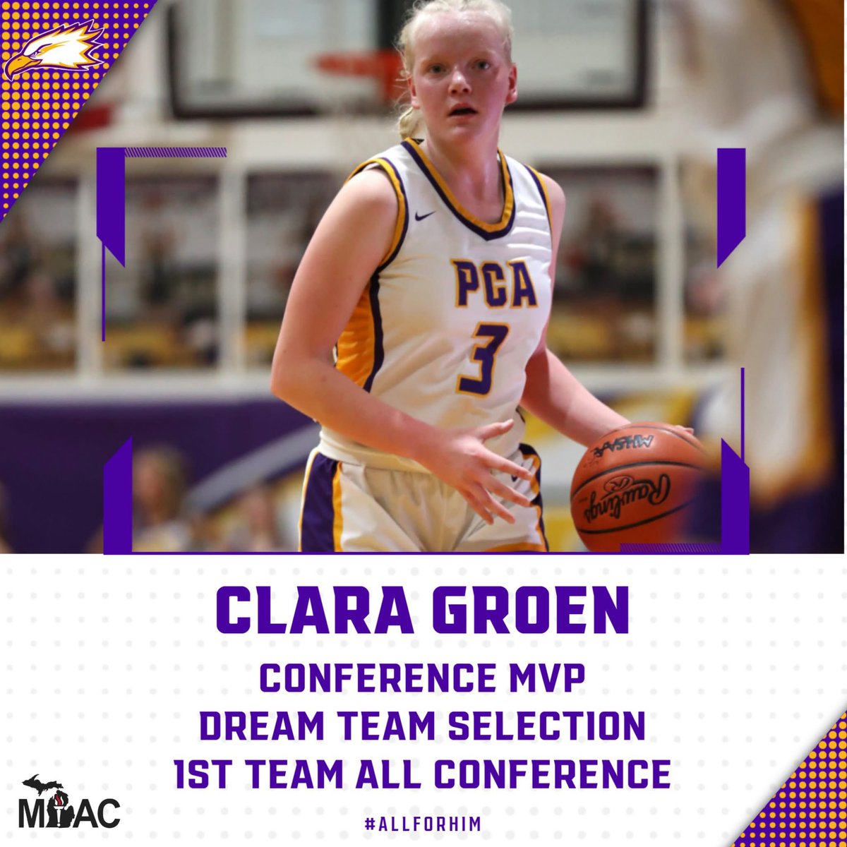 Point guard Clara Groen had a huge junior season. MIAC coaches honored Clara as Conference Co-MVP, Conference Dream Team, and 1st Team All-Conference. Congratulations Clara!