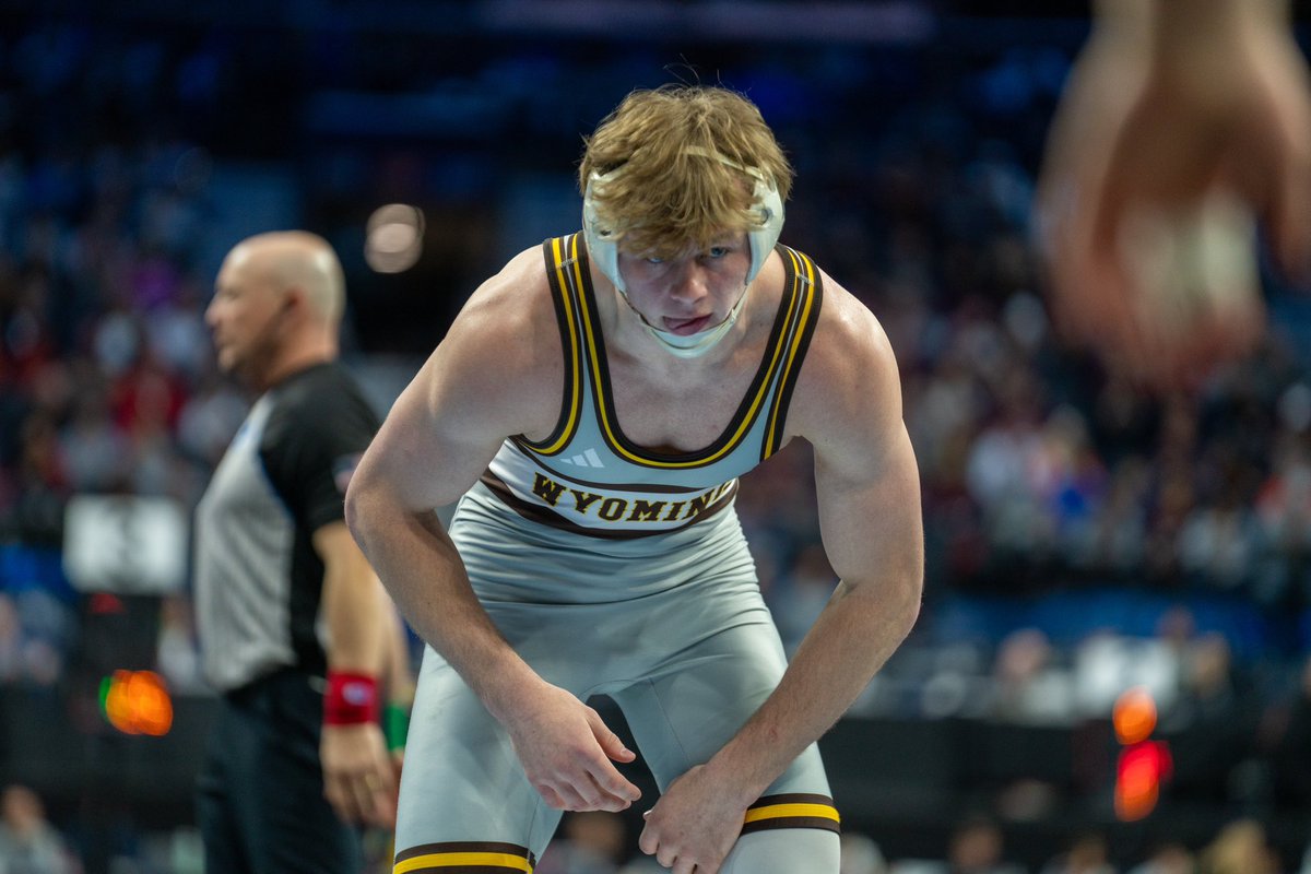 💡NCAA Spotlight💡

🏆 Finished 5th to earn All-American status
➡️ Accounted for more than 75% of Wyoming’s team points 
➡️ Second-highest seeded guy to place in the top five 
➡️ Boasted three upsets, all of which were bonus-point wins 

Congrats, Joey Novak 👏