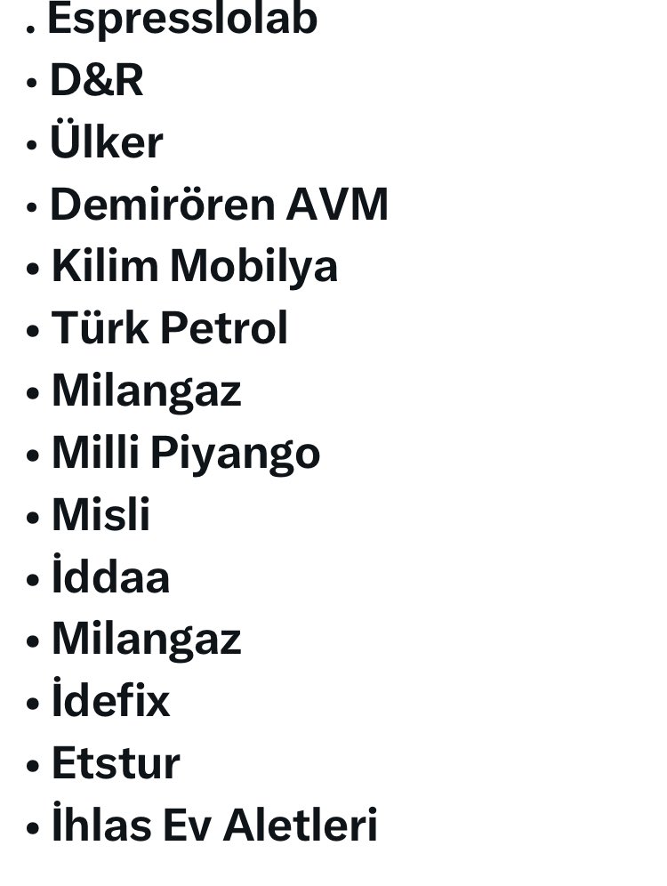 Gören gözler için nice işletmeler yoktur 
#Boykot