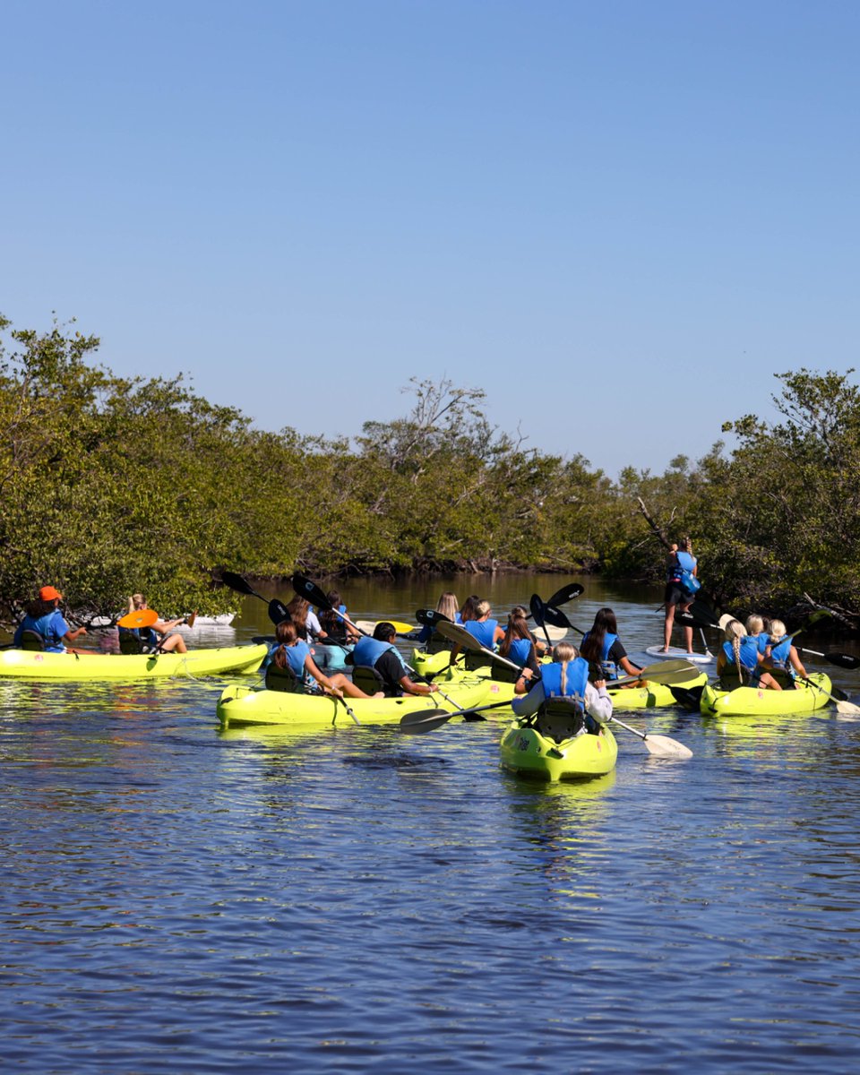 The HER Retreat was all about growth, connection, and balance. 💫💪 Our female student-athletes spent the day developing leadership skills, building community, &amp; taking time to recharge—whether through meaningful discussions or time on the water kayaking and paddleboarding. 🌊🚣‍♀️