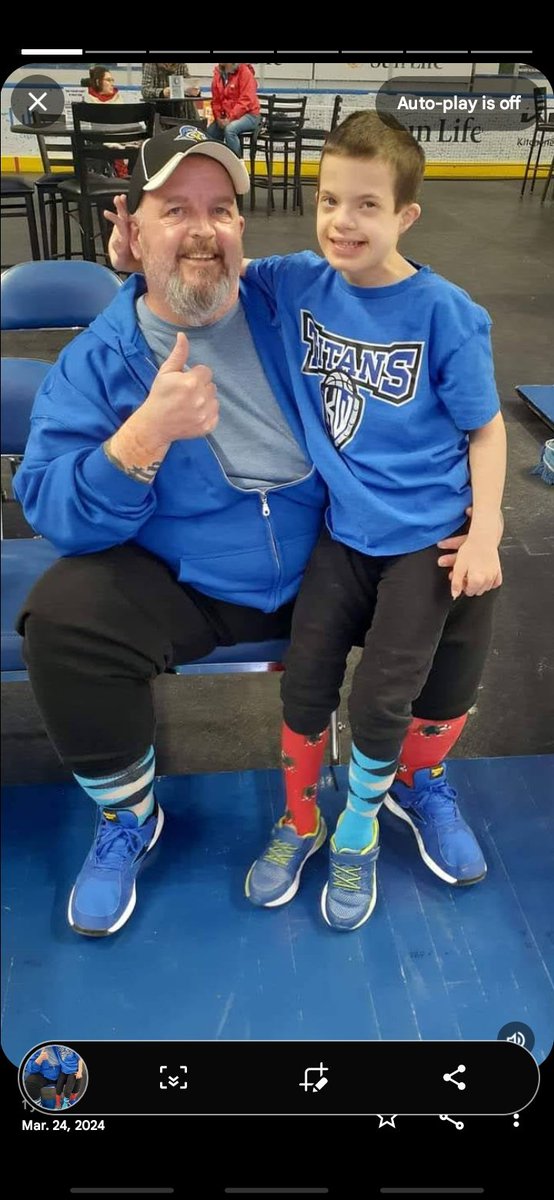 We're Rocking Our Socks for Down Syndrome Day 21 Chromosomes, our experience as parents has been inspired by this little man. 💙 
 <a href="/kw_titans/">KW Titans</a> <a href="/BSL_TBL/">Basketball Super League</a> 👍