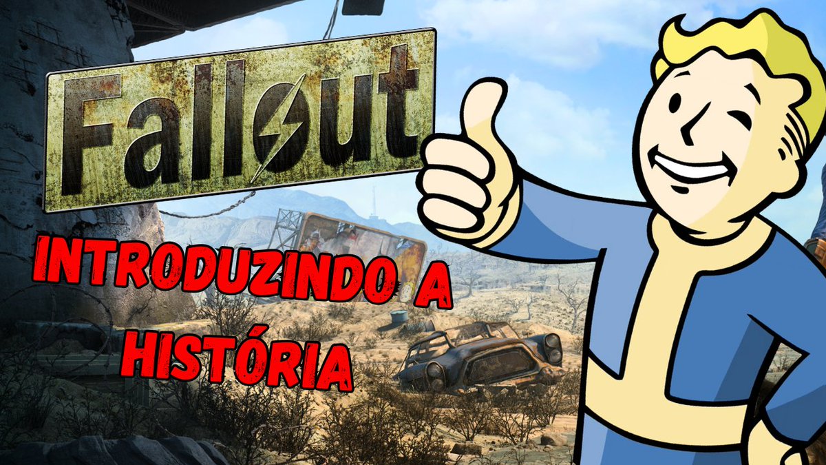 Faz um tempo que não posto aqui, mas esse vale a pena! No vídeo no canal!  A História do Mundo de FALLOUT!  youtube.com/watch?v=ma6Wzj…

Em parceria com a <a href="/RetroPunkGD/">RetroPunk GD</a> para compartilhar o financiamento coletivo do Fallout RPG vindo para o Brasil!

catarse.me/falloutbr?ref=… 

#Fallout
