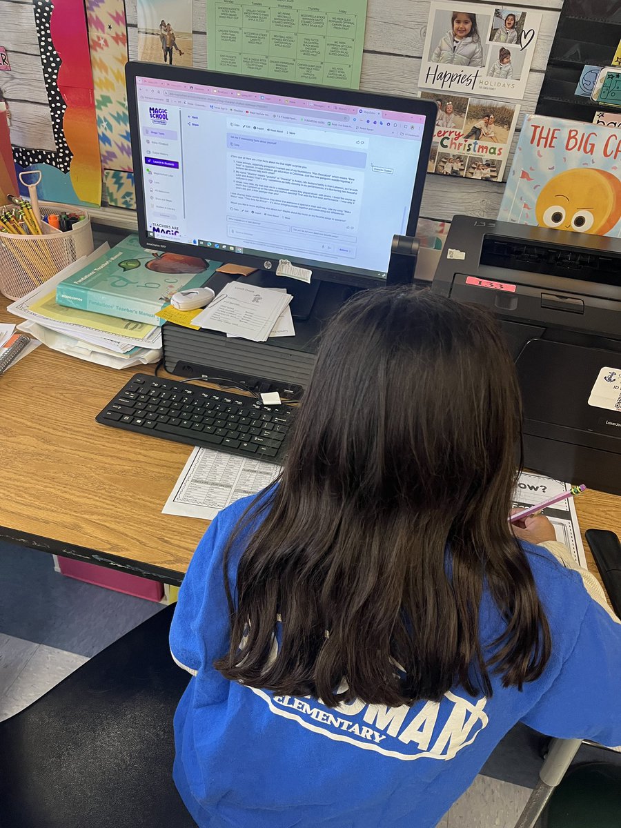 Using <a href="/magicschoolai/">MagicSchool AI 💜 🪄✨</a> Character Chatbot to help us with our biography research projects! 💻 🪄 🦄 <a href="/School9E/">School 9E</a>