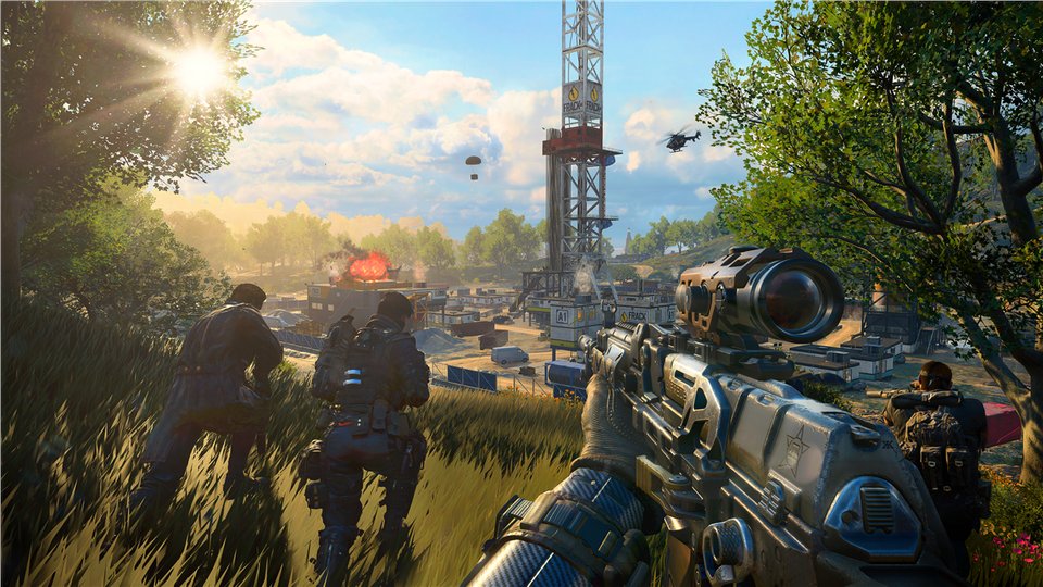 NerosCinema's tweet photo. @CallofDuty @BeenoxTeam Weird, I remember a different map kicking off Call of Duty Battle Royale https://t.co/omJK0aTTRl