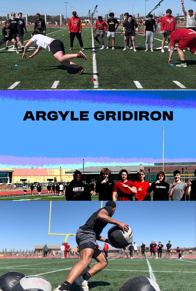 argylegridiron's tweet image. 🦅Accountability Team Competition Day
🏆Team 6 Undefeated Champs
✅Connect 4
✅5 Cone COD
✅Bone Launch
✅Bear Crawl PTC
✅Boys in the Boat
#50Points

#EYES | #DNA 

🚨3 Weeks to the start of Spring Football🚨