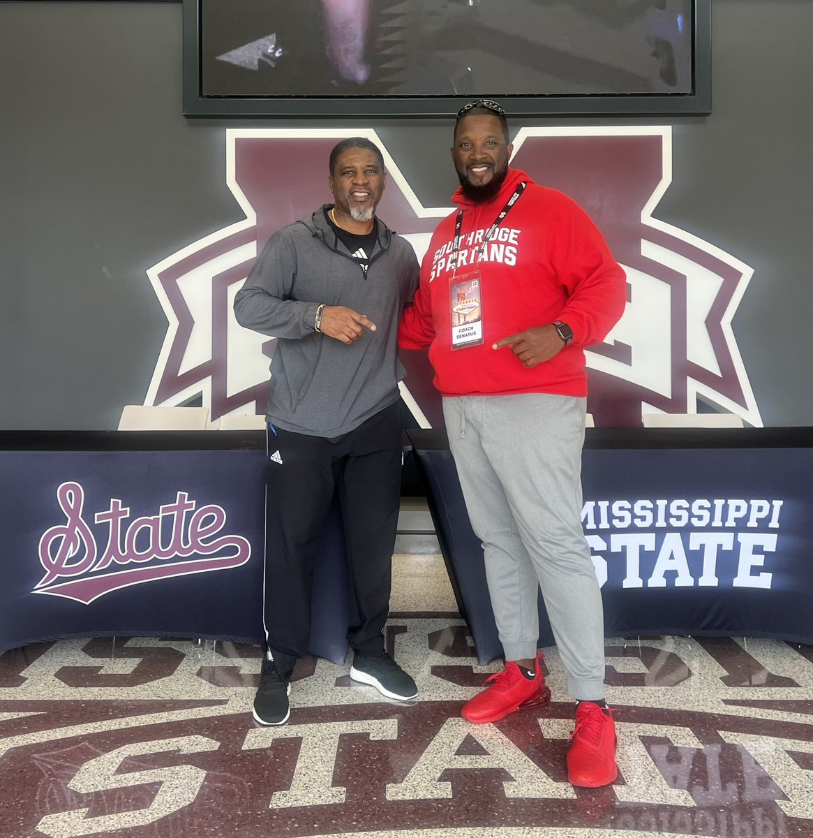 #SouthridgeFootball On the Grind Spring Break Tour.Special Thanks to Mississippi State University. An outstanding day of football, academia, &amp; college recruiting. Thank to Coach Jeff Lebby &amp; Coach Corey Bell #Blessed #305#BuiltDifferent #305Life #RealStudentAthletes