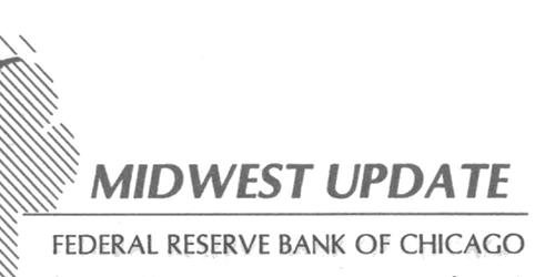 Just added to FRASER: the <a href="/ChicagoFed/">ChicagoFed</a> Midwest Update, 1982-1986, a monthly summary of economic conditions in the Seventh District ow.ly/Za5550VnBJe