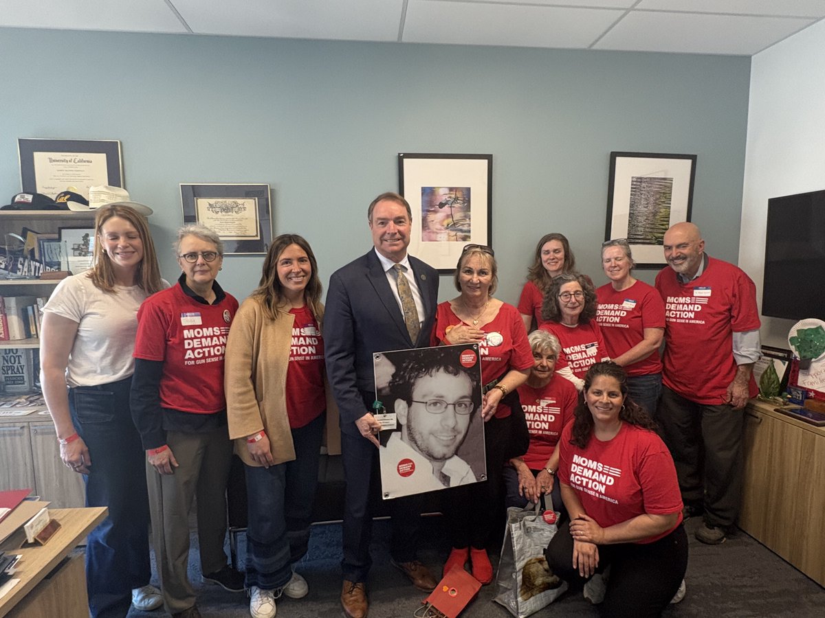 Assemblymember Damon Connolly (@asmconnolly) on Twitter photo It was a pleasure to meet with <a href="/MomsDemand/">Moms Demand Action</a> from #AD12 this afternoon to discuss gun violence prevention and public safety, and hear firsthand how gun violence has impacted people in our community. I am proud to stand with our moms, dads, students, families, and survivors (1/2) It was a pleasure to meet with <a href="/MomsDemand/">Moms Demand Action</a> from #AD12 this afternoon to discuss gun violence prevention and public safety, and hear firsthand how gun violence has impacted people in our community. I am proud to stand with our moms, dads, students, families, and survivors (1/2)