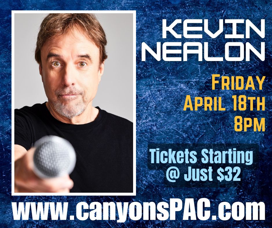 SantaClaritaPAC's tweet image. 🤣 Get ready for a night of laughs with Kevin Nealon at the Santa Clarita PAC on April 18 at 8 PM! 🎤🎭 Don’t miss your chance to see this comedy legend live—grab your tickets now! 

🎟️ bit.ly/NealonSCV

#SCV #SantaClarita #SCPAC #KevinNealon #ComedyNight