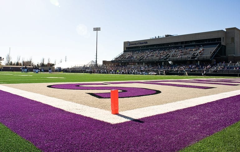 CFB Home (@cfbhome) on Twitter photo Stadium of the Night 🌚
🏟️ Bob Young Field
✔️ Capacity: 5,000
📍 Sioux Falls, South Dakota
Home of <a href="/USFCougarsFB/">USF Football</a> and other sports Stadium of the Night 🌚
🏟️ Bob Young Field
✔️ Capacity: 5,000
📍 Sioux Falls, South Dakota
Home of <a href="/USFCougarsFB/">USF Football</a> and other sports