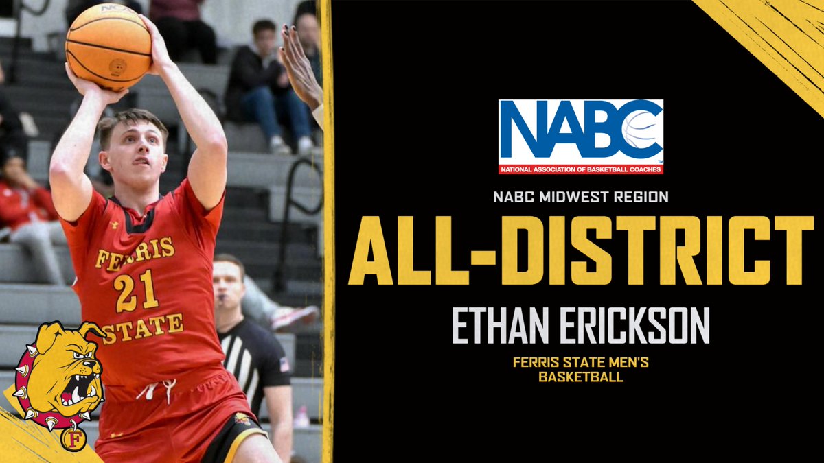 Ferris Athletics (@ferrisathletics) on Twitter photo CONGRATS! Ferris State's Ethan Erickson named to 2025 NABC All-Midwest District Team! Well-deserved honor! tinyurl.com/mwjdy3cd <a href="/FerrisMBBALL/">Ferris M Basketball</a> CONGRATS! Ferris State's Ethan Erickson named to 2025 NABC All-Midwest District Team! Well-deserved honor! tinyurl.com/mwjdy3cd <a href="/FerrisMBBALL/">Ferris M Basketball</a>