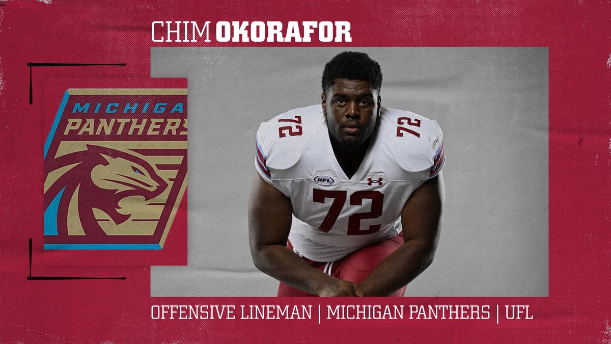 Chim Okorafor returns for second season with UFL's Michigan Panthers ravenathletics.com/x/huouy #HeartFB #NAIAFB #UnleashGreatness