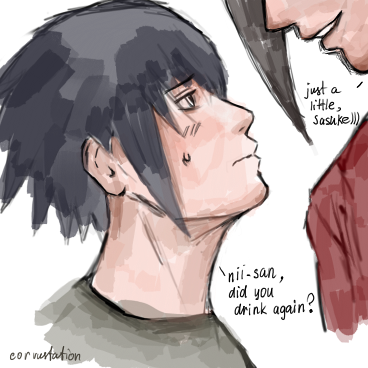 corvustation's tweet photo. Just a little, Sasuke, don't worry :) #Itasasu #Itachi #Sasuke #Naruto #итасасу #anime https://t.co/dOlw8bmggk